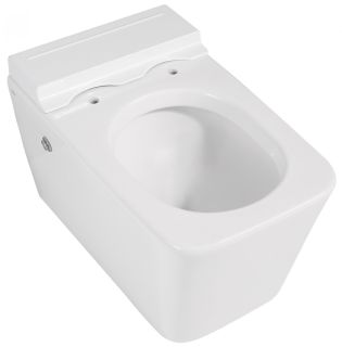 Подвесной унитаз ABBER Rechteck AC1202P с импульсным смывом белый